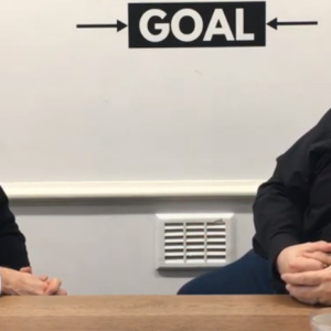 Paul Newton - the magician talks business with Andreas Coach ActionCOACH based in Portsmouth