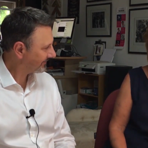 Andreas Nest and Penny Plimmer